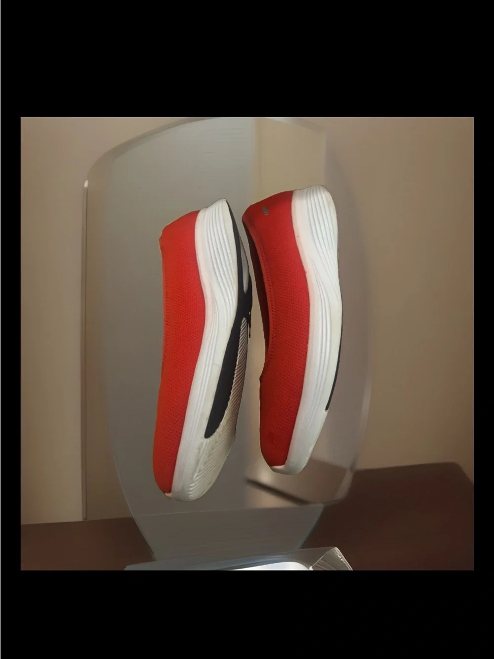 MBT Women's Hana Red Slip-On Comfort Shoes